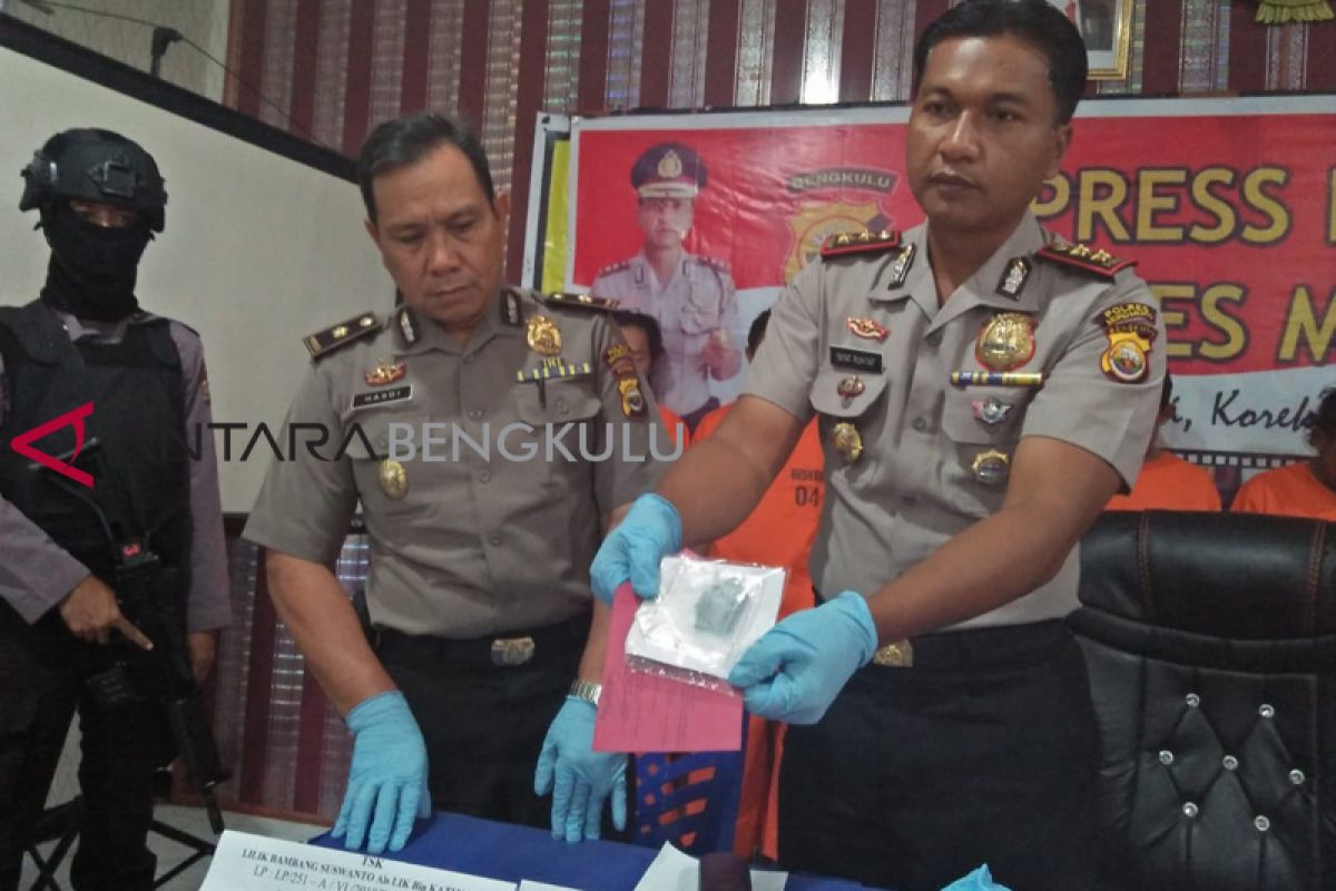 Polres Mukomuko kembangkan enam kasus narkoba