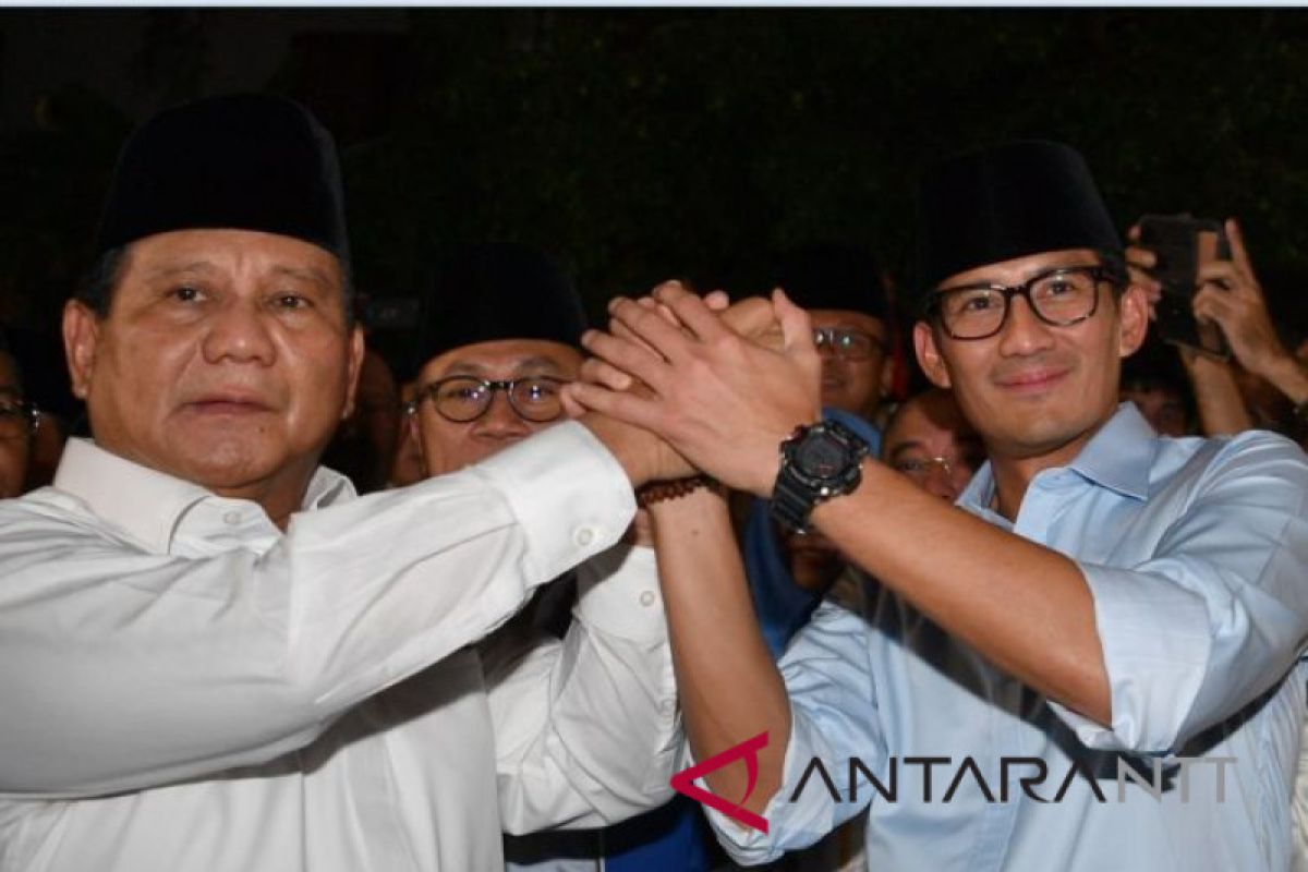 Duet Prabowo-Sandiaga pupuskan harapan kekuatan politik aliran