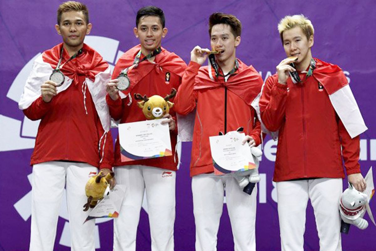Indonesia peringkat empat sementara perolehan medali Asian Games
