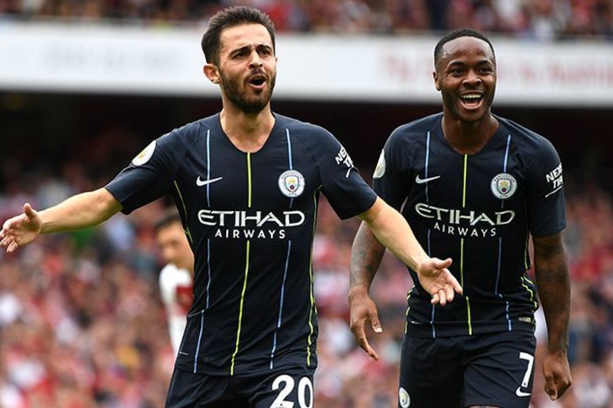 Manchester City berhasil pecundangi Arsenal di pekan pembuka