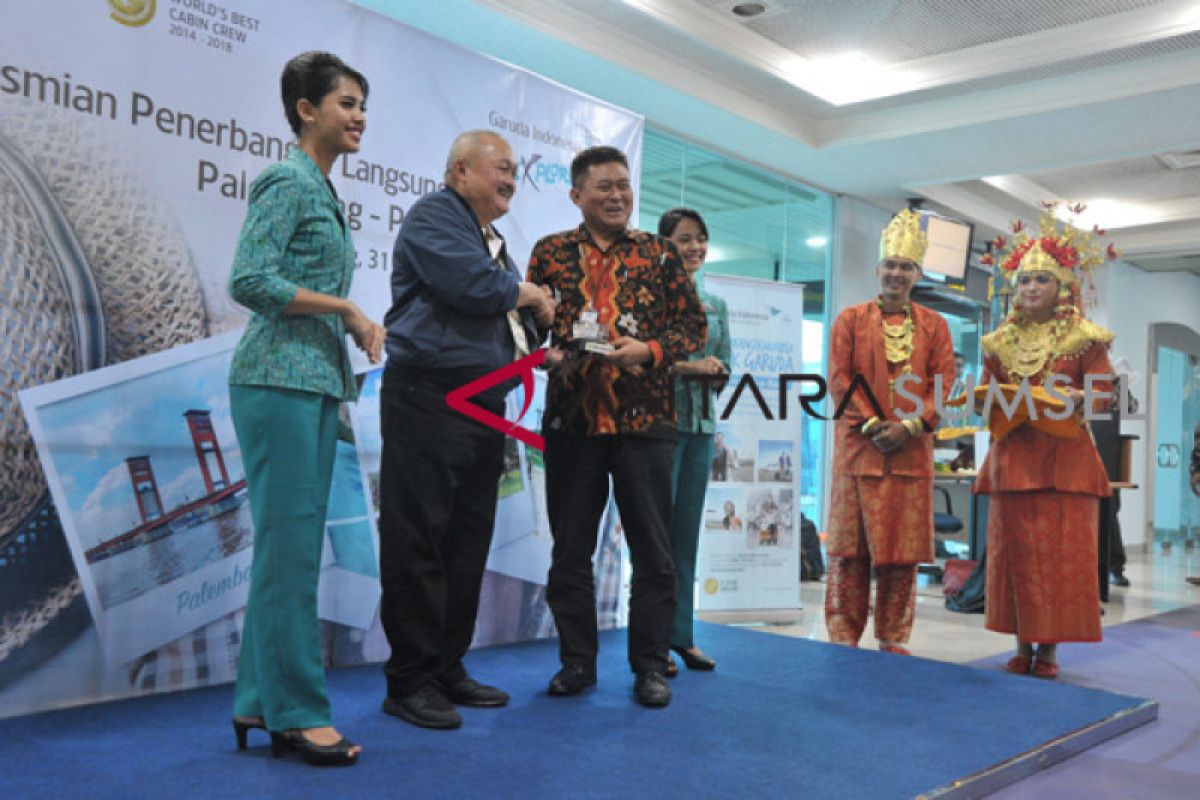Garuda Indonesia buka rute Palembang-Padang