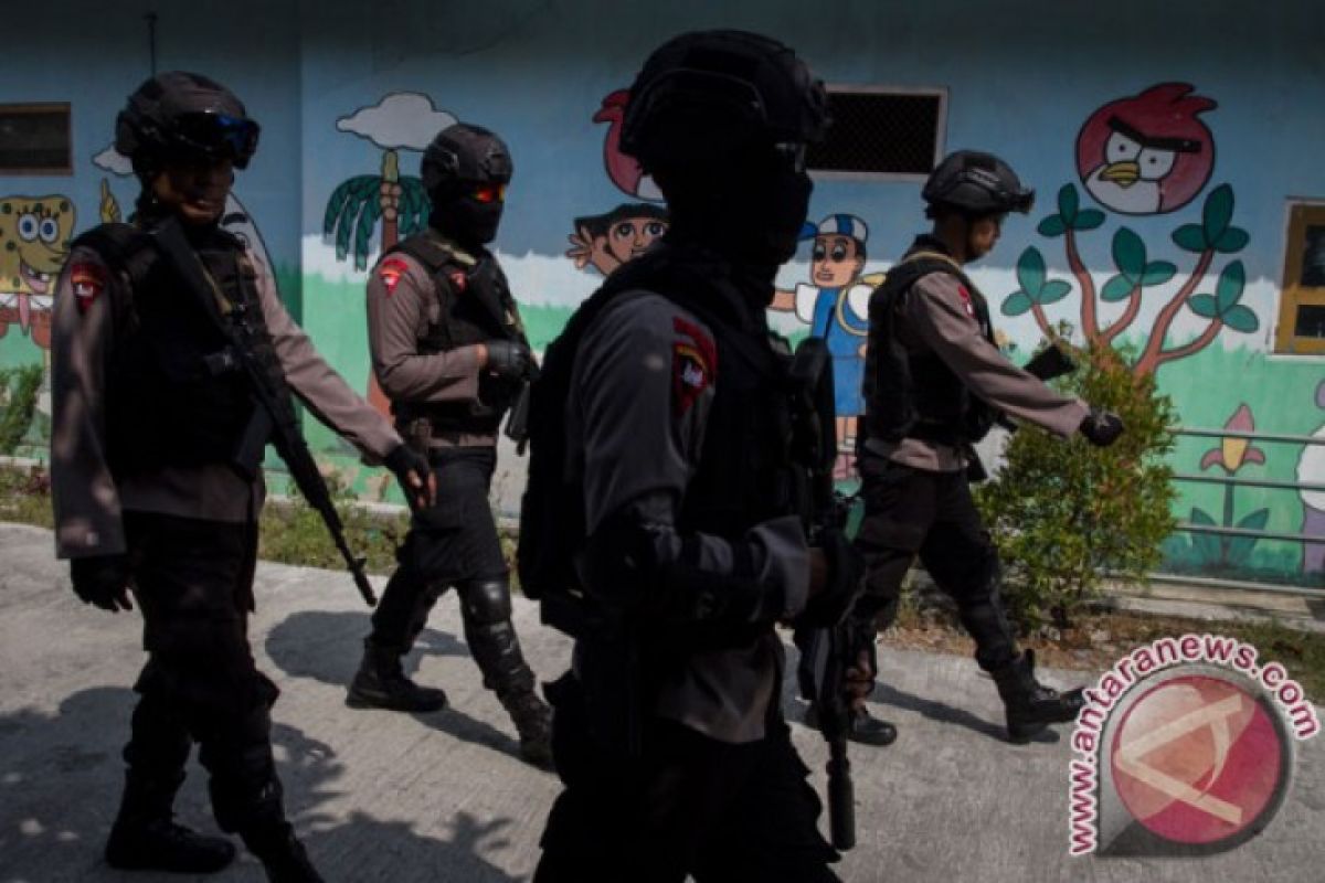 Terduga teroris di Palangka Raya berencana serang polisi pada 17 Agustus