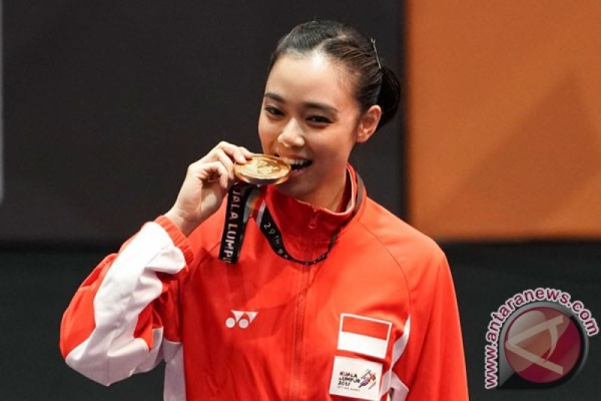 Emas kedua Indonesia diraih Pewushu Lindswell Kwok