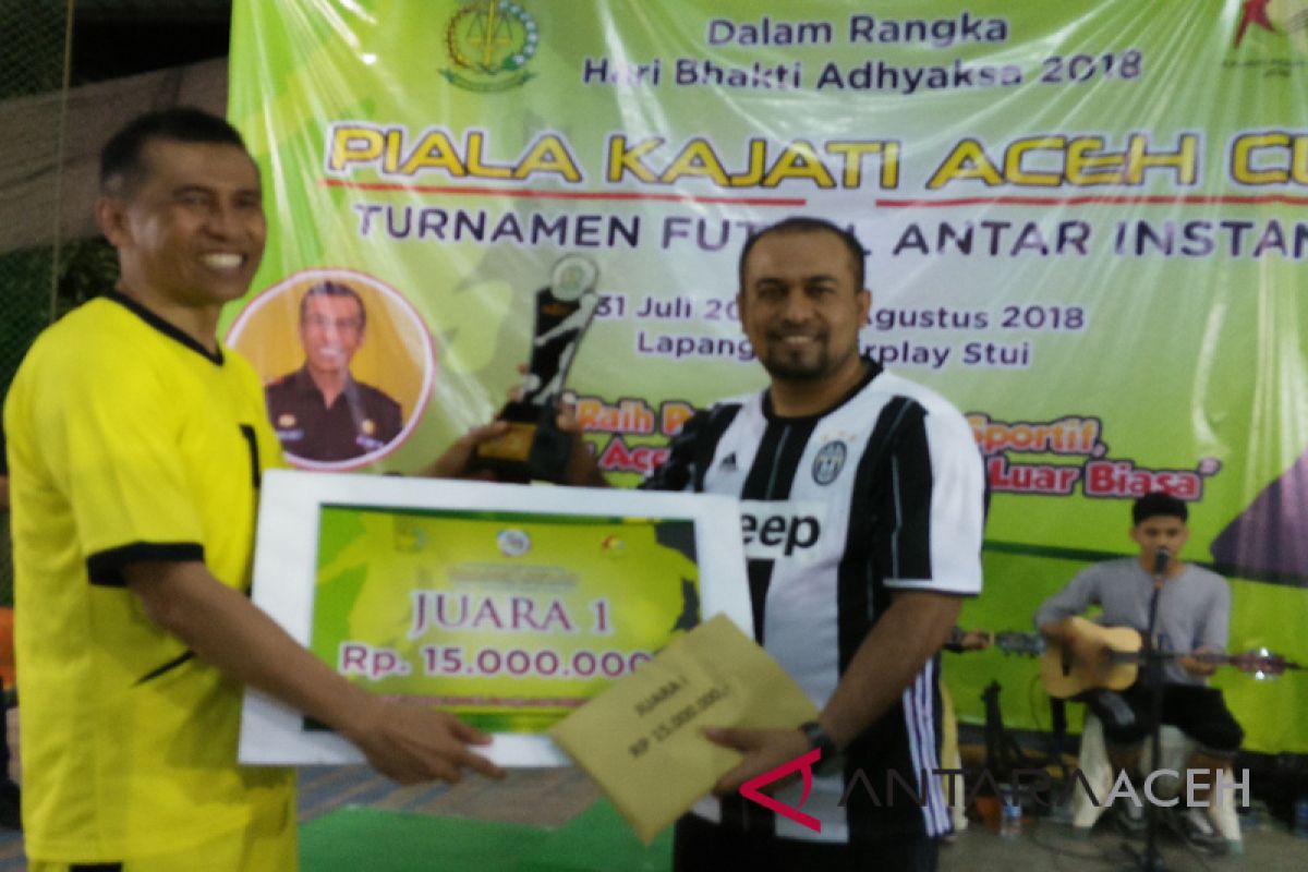 Bank Aceh boyong Piala Kajati