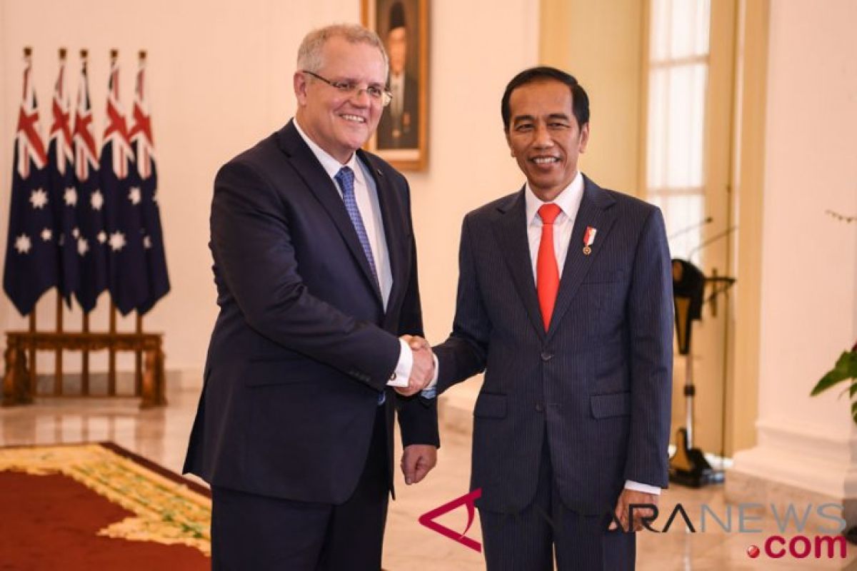 Presiden Jokowi terima PM Australia Scott Morrison