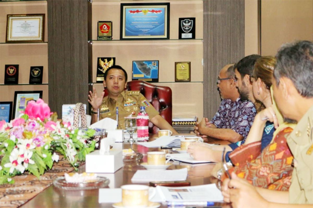 Komite Pengelola Perikanan Rajungan Temui Gubernur Lampung