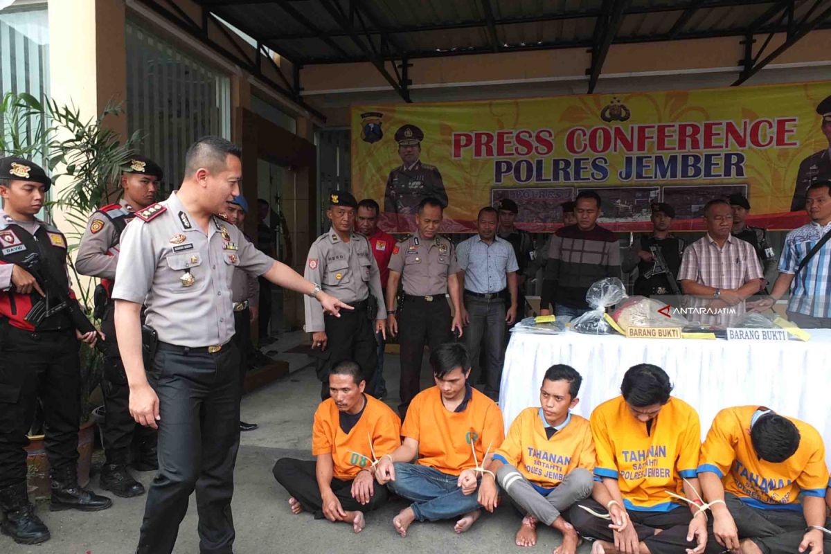 Polres Jember Tetapkan Delapan Tersangka Tewasnya Narapidana