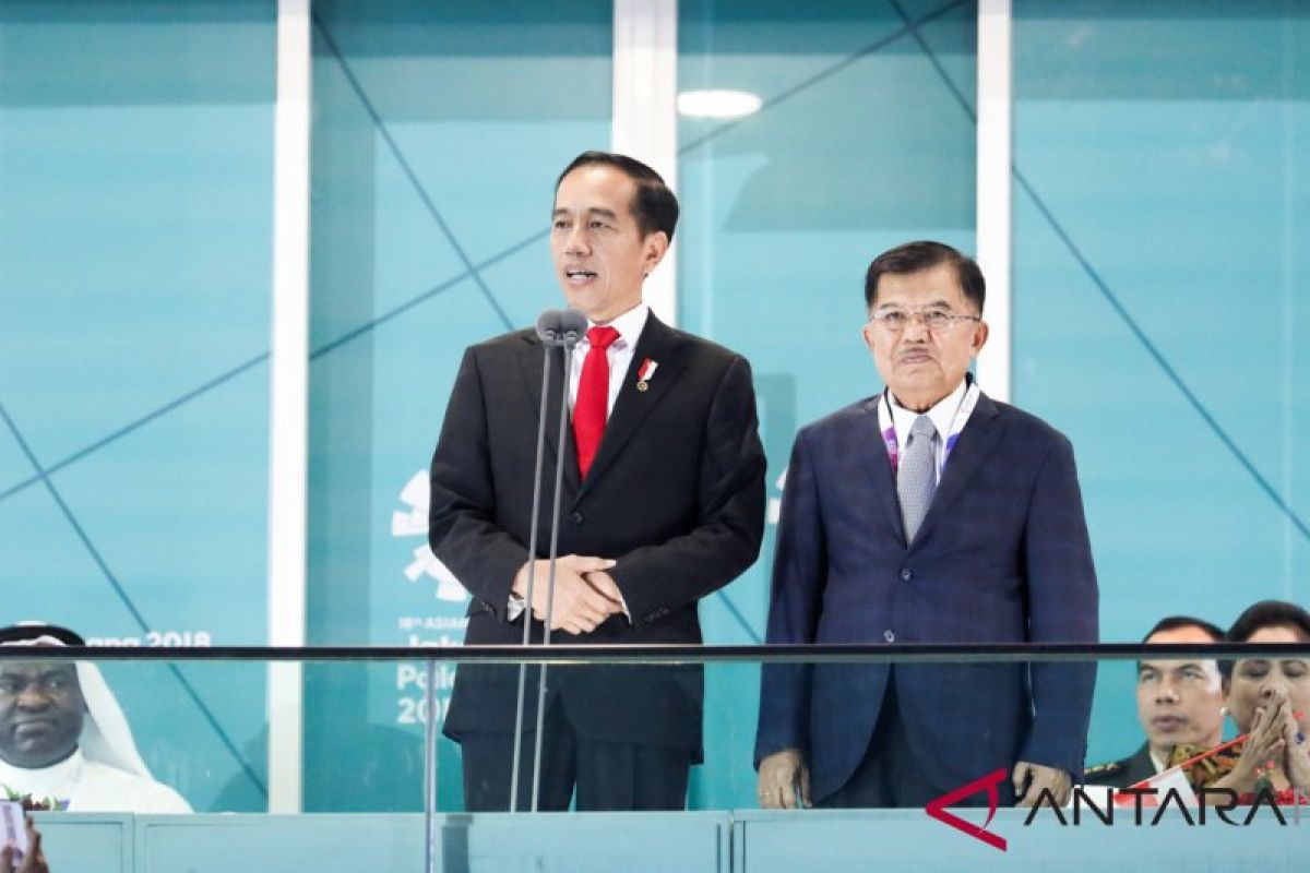 Presiden Jokowi buka Asian Games 2018