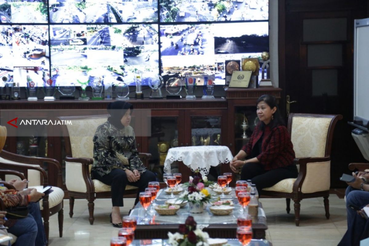 Risma Berharap Kongres UCLG Berikan Solusi Permasalahan Kota di Asia Pasific