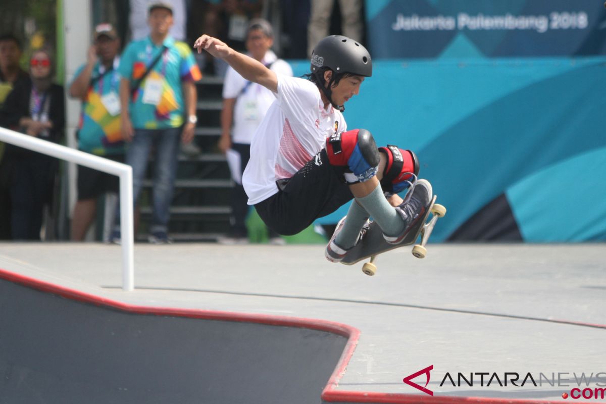 Asian Games (skateboard) - Two indonesian skateboarders advance to finals
