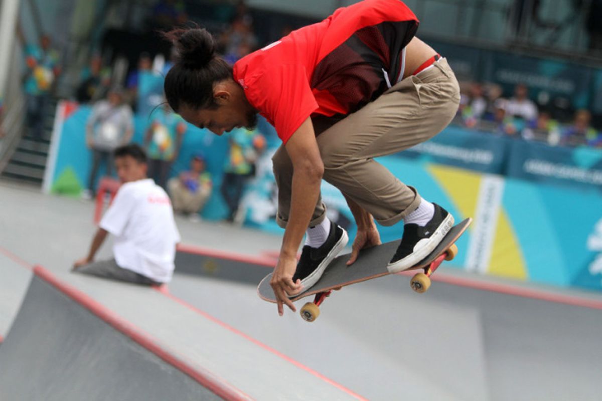 Indonesia tambah dua medali di skateboard