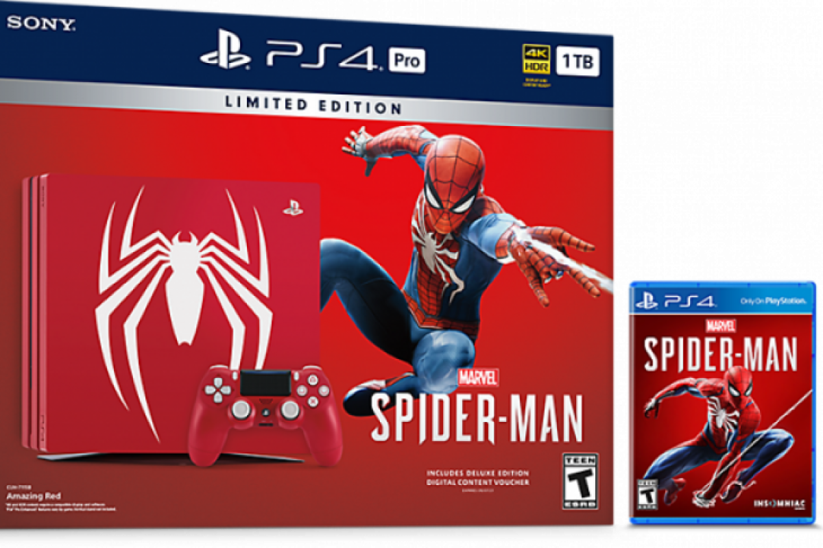 Ini harga PS4 Pro Spider-Man Amazing Red