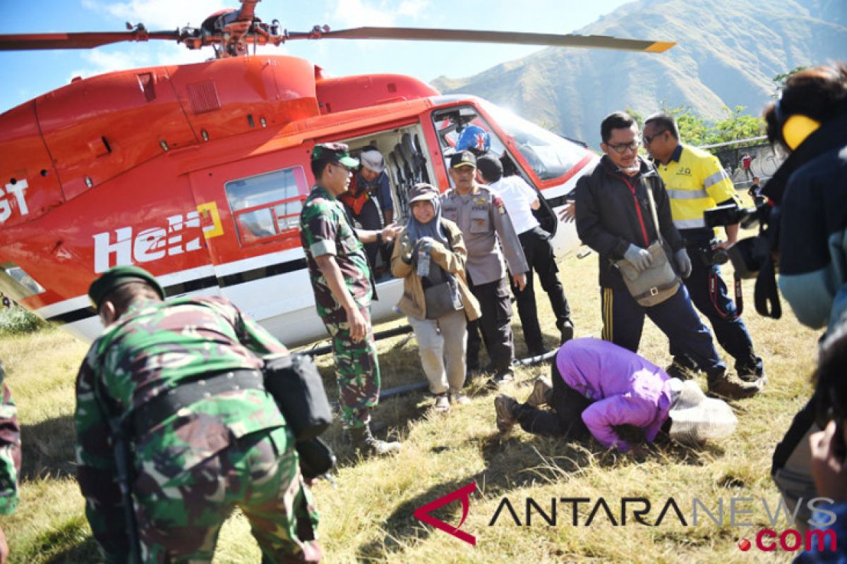 TNI Siapkan Helikopter Untuk Evakuasi Korban Gempa Lombok
