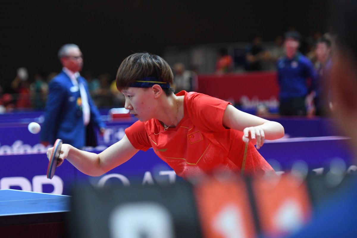 Tenis meja beregu putri China ke final setelah kalahkan Korsel