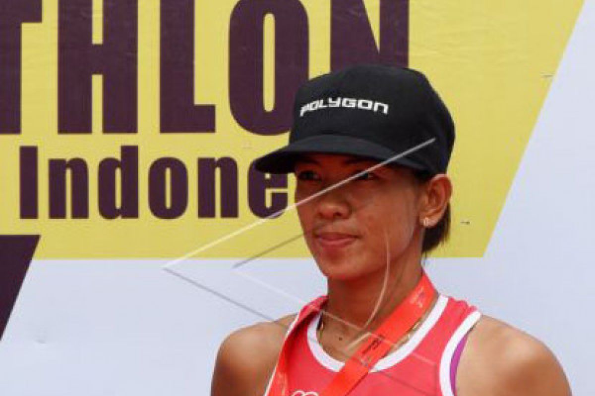Eva Desiana, atlet triathlon asal Pariaman akan berlaga di ajang Asian Games