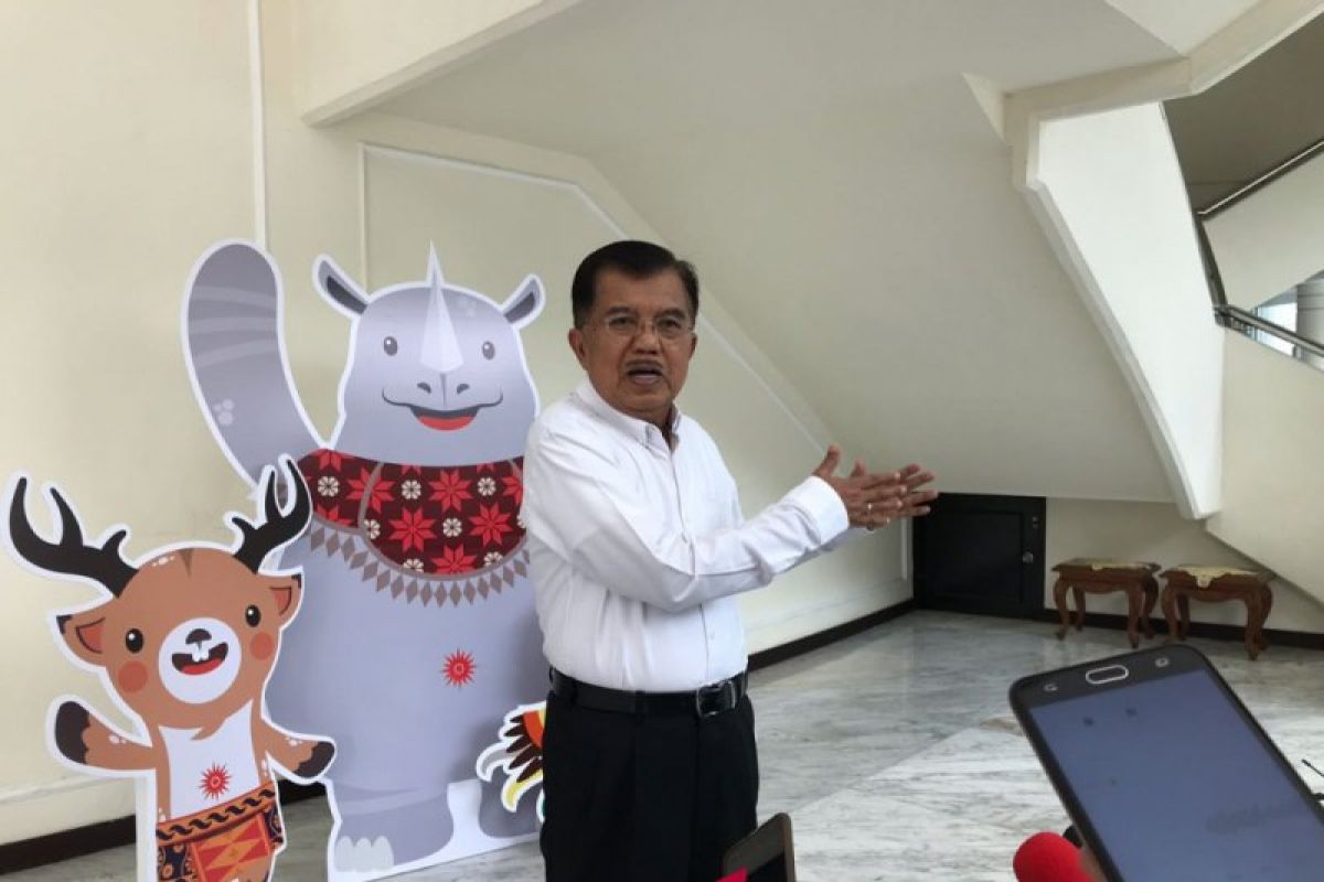 Wapres Jusuf Kalla Optimistis Target Asian Games 2018 Tercapai