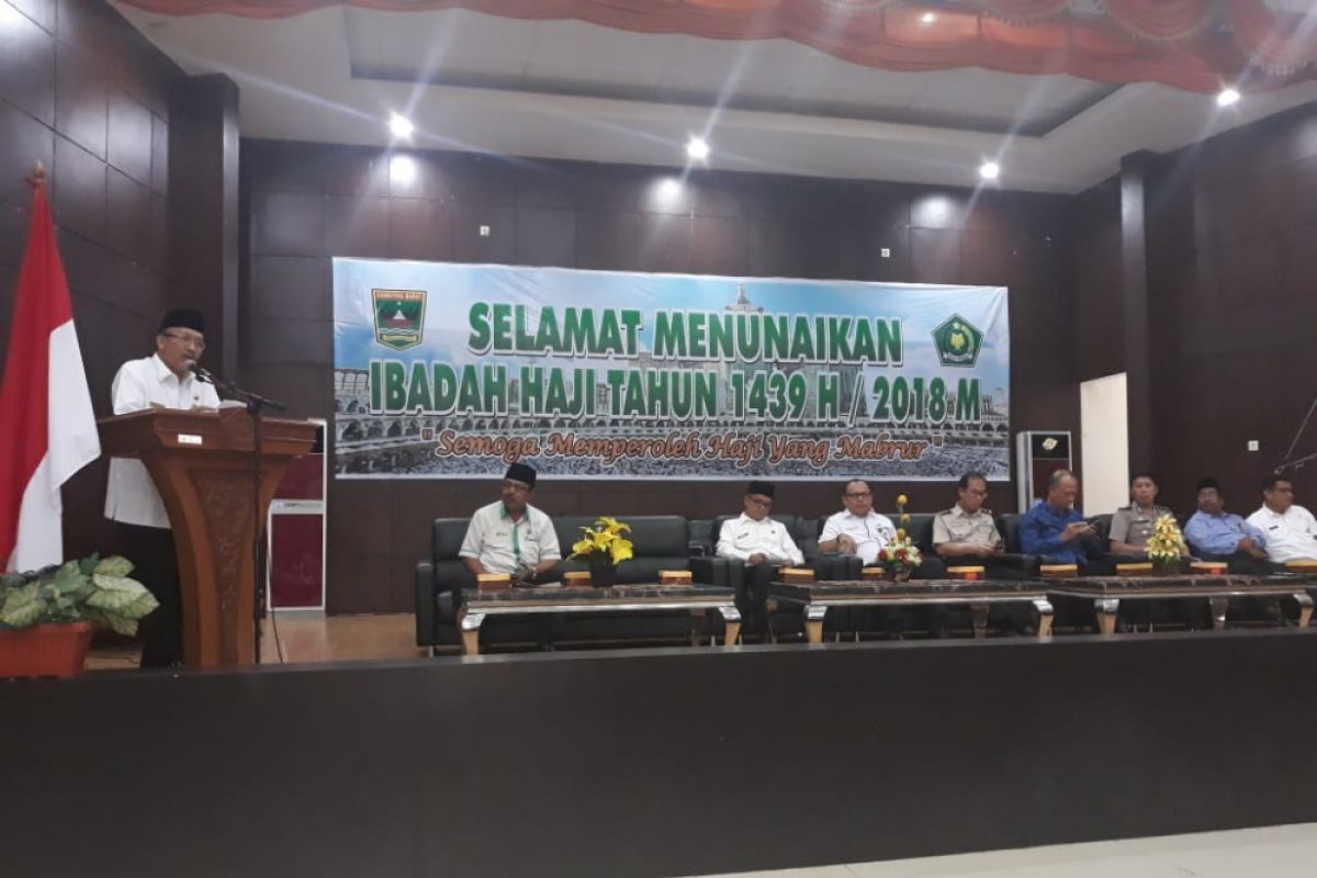 PPIH Embarkasi Padang evaluasi proses keberangkatan