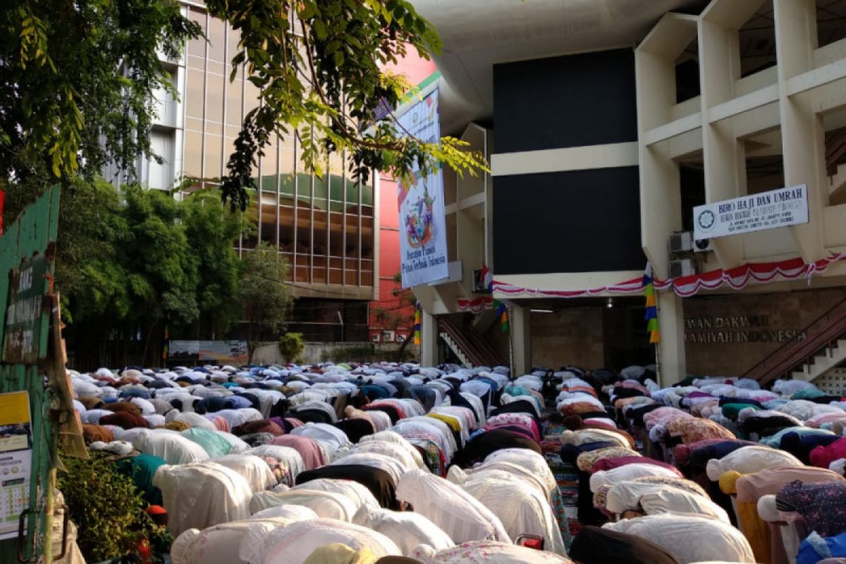 Dewan Dakwah Islamiyah laksanakan shalat idul Adha hari ini