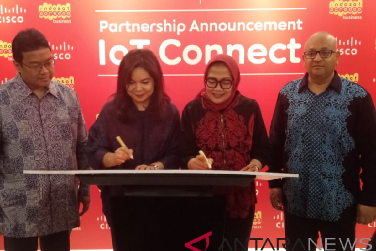 Indosat Ooredoo-Cisco kerja sama IoT