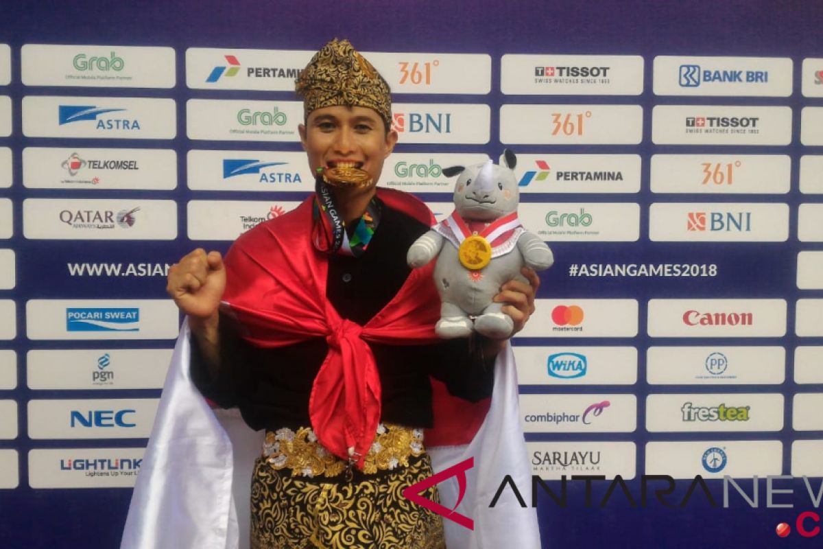 Asian Games (pencak silat) - Sugianto wins 9th gold medal for Indonesia