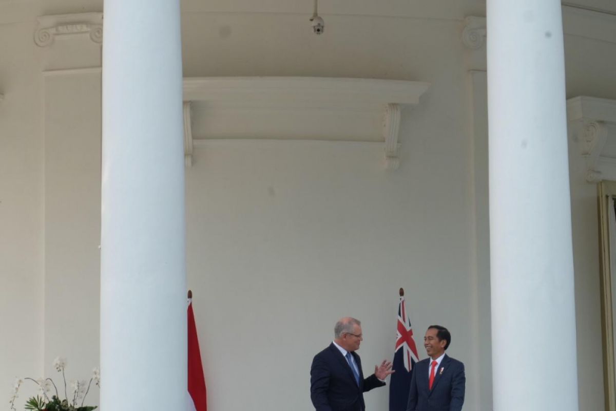 Presiden Jokowi terima PM Australia Scott Morrison