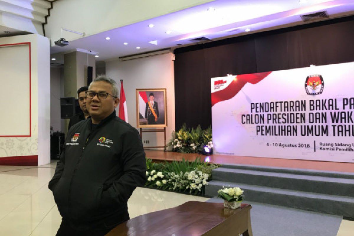 Hari pertama belum ada capres-cawapres mendaftar ke KPU