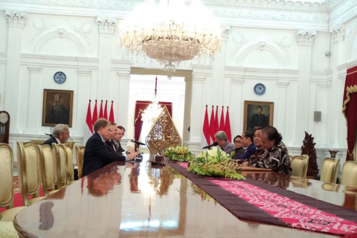 President Jokowi receives U.S. state secretary