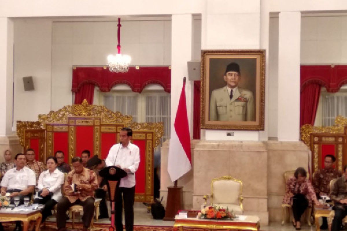 Presiden ingin pengembangan SDM jadi prioritas APBN 2019