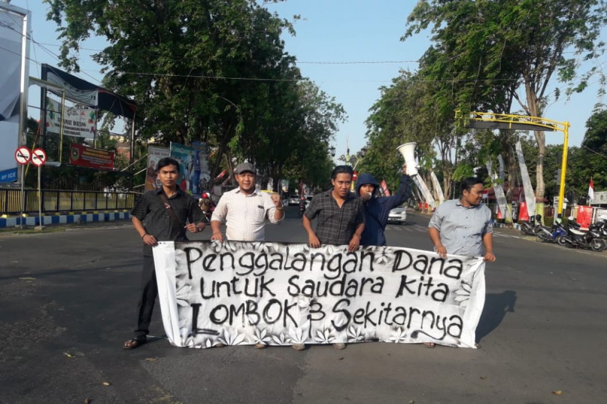 GMNI Kota Probolinggo Galang Donasi Korban Gempa Lombok