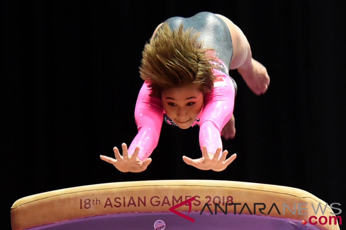 Asian Games (gymnastics) - Indonesia wins silver medal