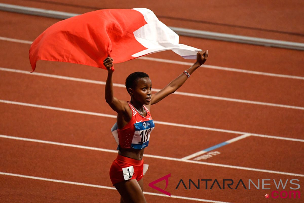 Asian Games (athletics) - Bahrain takes home gold in 4x400-meters relay