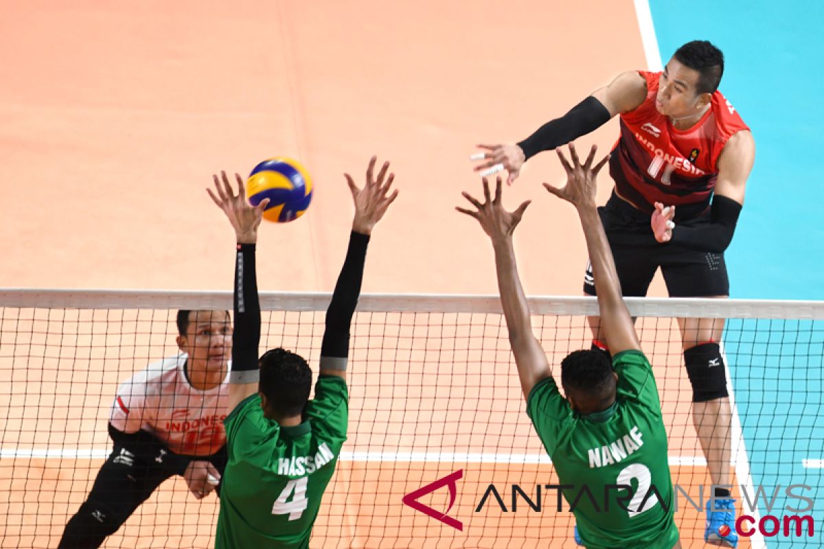 Asian Games (volleyball) - Kazakhstan beats India in three sets