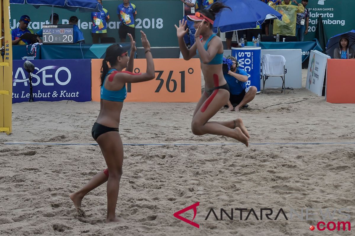 Hadapi SEA Games 2019, voli pantai andalkan pemain senior