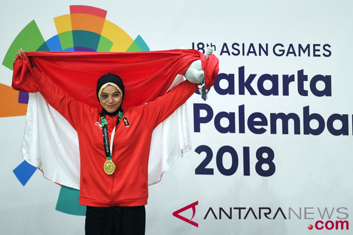 Asian Games - Medals tally as of 12 noon WIB  on Tuesday