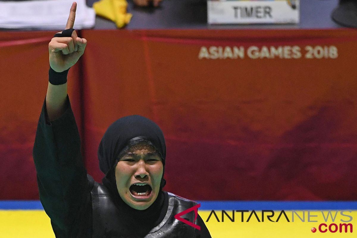 Asian Games (pencak silat) - Indonesia`s Kamelia bags gold