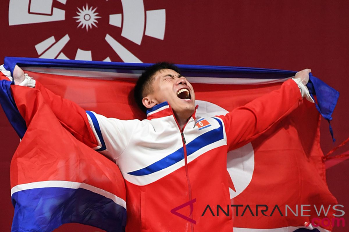 Asian Games (weightlifting) - North Korea wins  most weightlifting medals