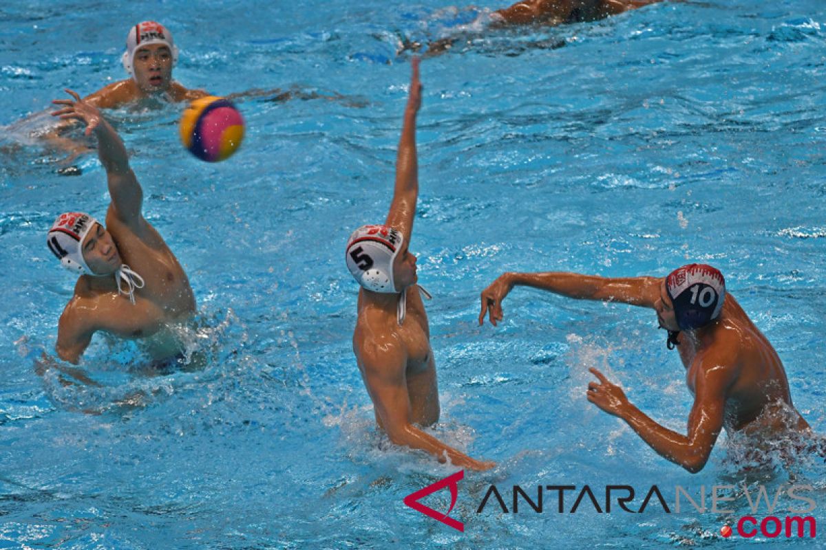 Asian Games (water polo) - Indonesia fails to finish in top five