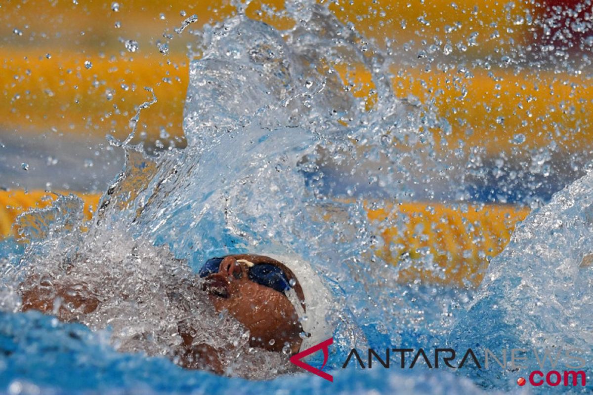 Asian Games (swimming) - Sudartawa breaks national record