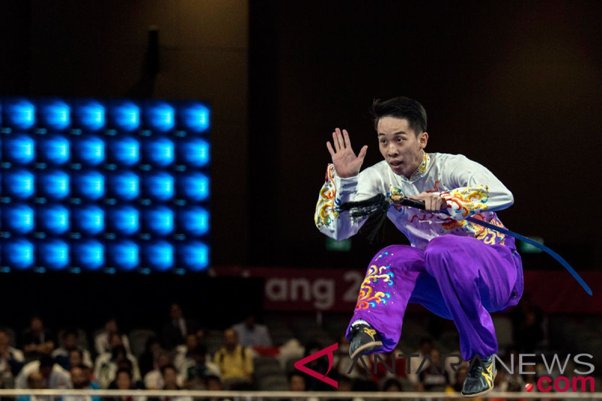 Pewushu Indonesia raih perunggu Sanda 70 kg putra