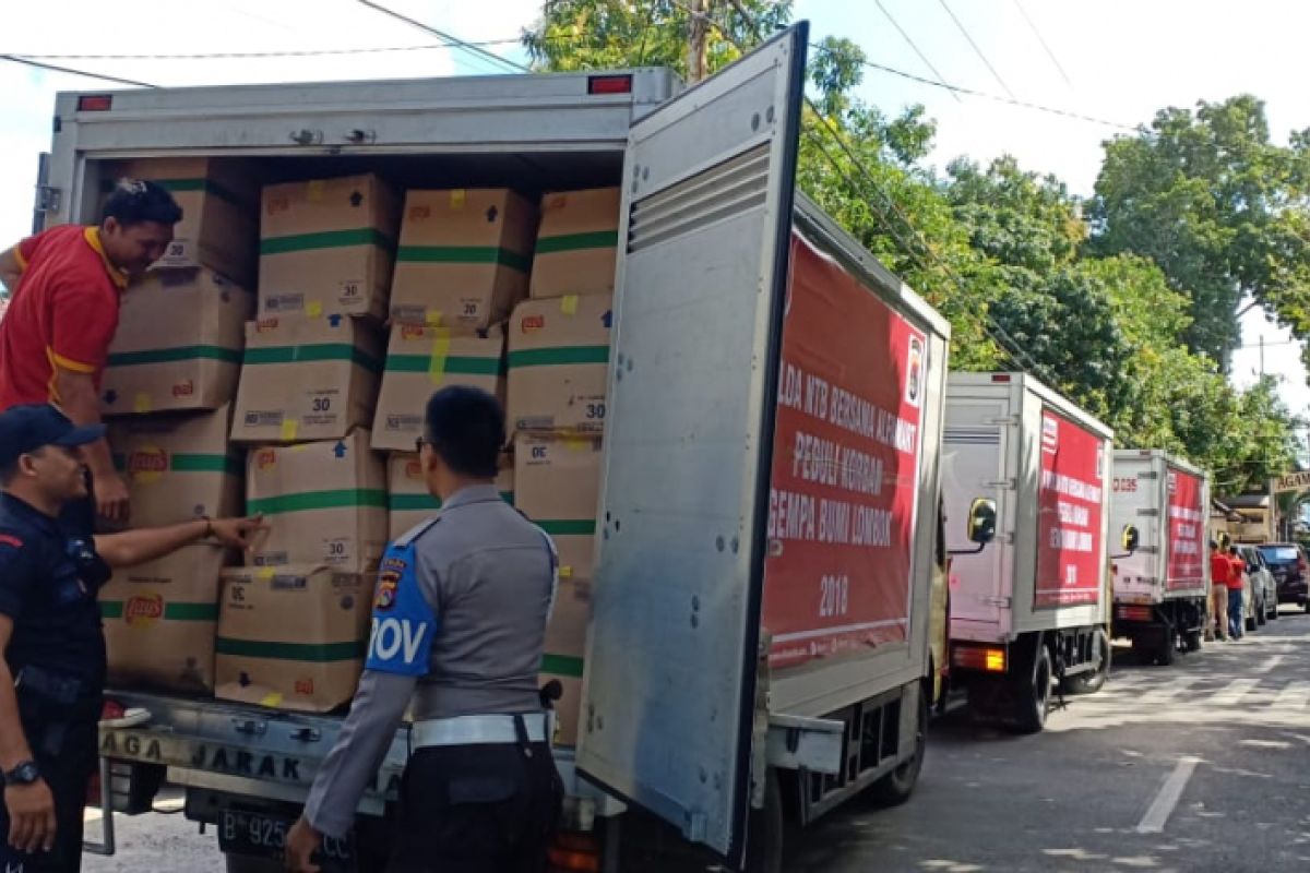 Alfamart Kirim Bantuan Korban Gempa Lombok