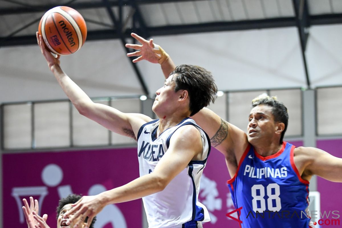 Lewati Filipina, basket putra Korsel melenggang ke semifinal