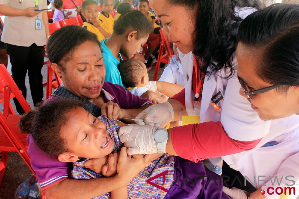 Papua Barat capai cakupan imunisasi MR tertinggi