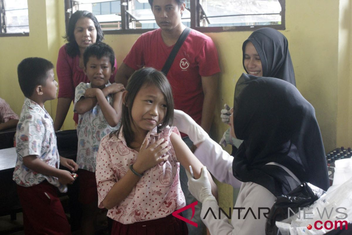 63.000 anak kota Kupang telah diimunisasi campak