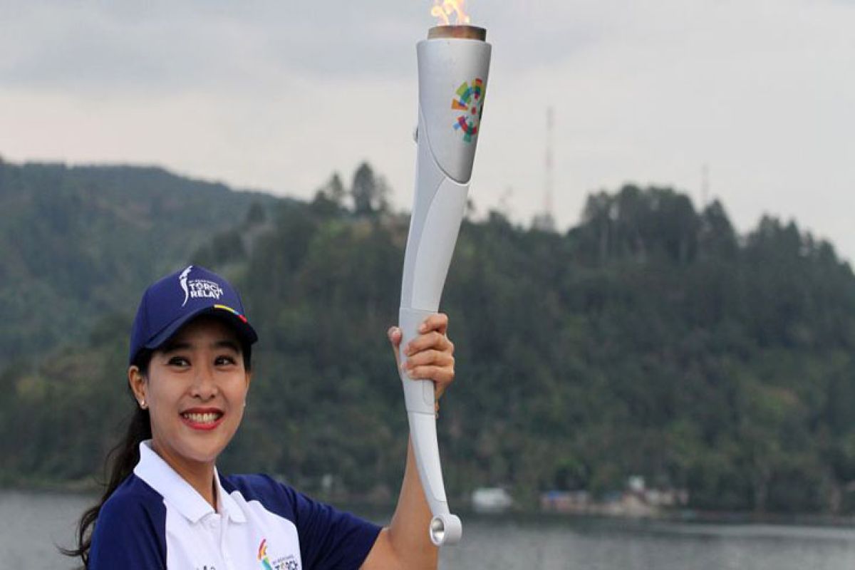 Obor Asian Games siap diarak keliling Bandarlampung