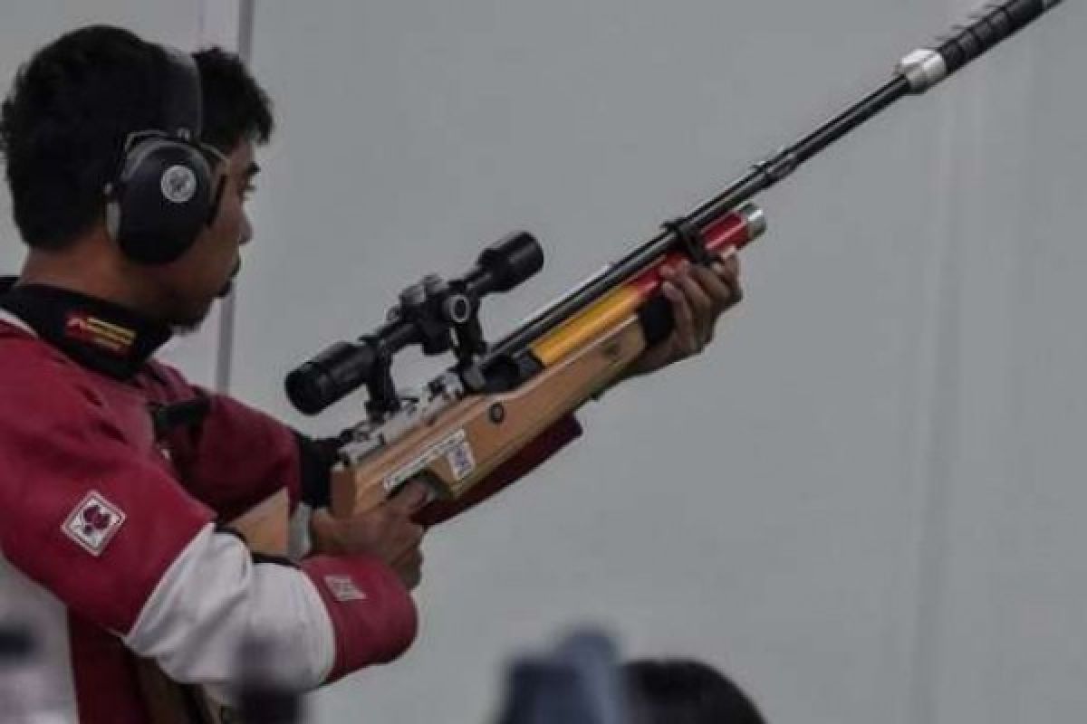 Asian Games (Menembak) - Petembak Indonesia Pimpin Kualifikasi 10M Running Target