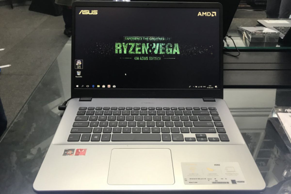 Asus X505ZA berkekuatan AMD Rayzen segera hadir