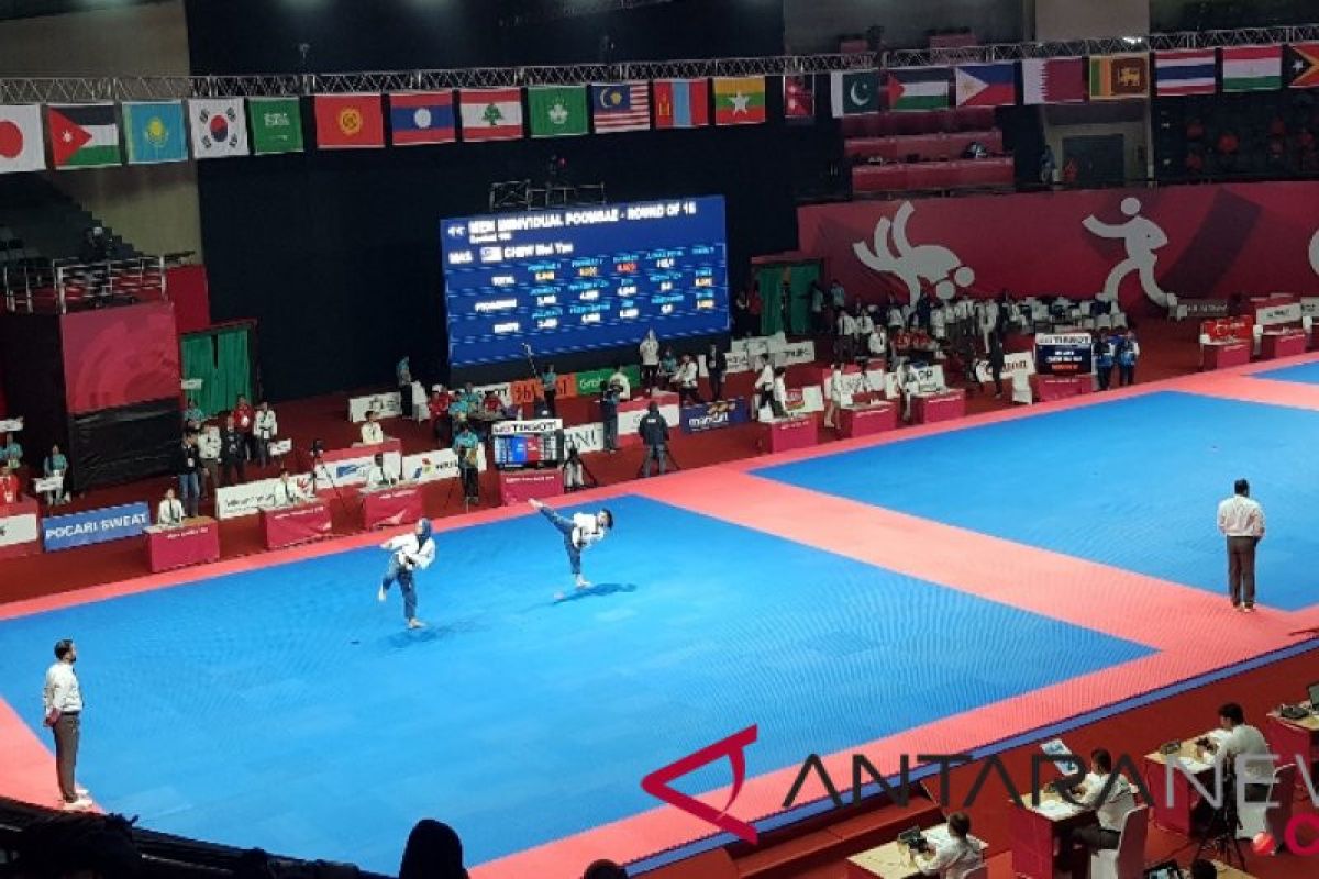 Taekwondoin,  Defia persembahkan emas pertama untuk Indonesia