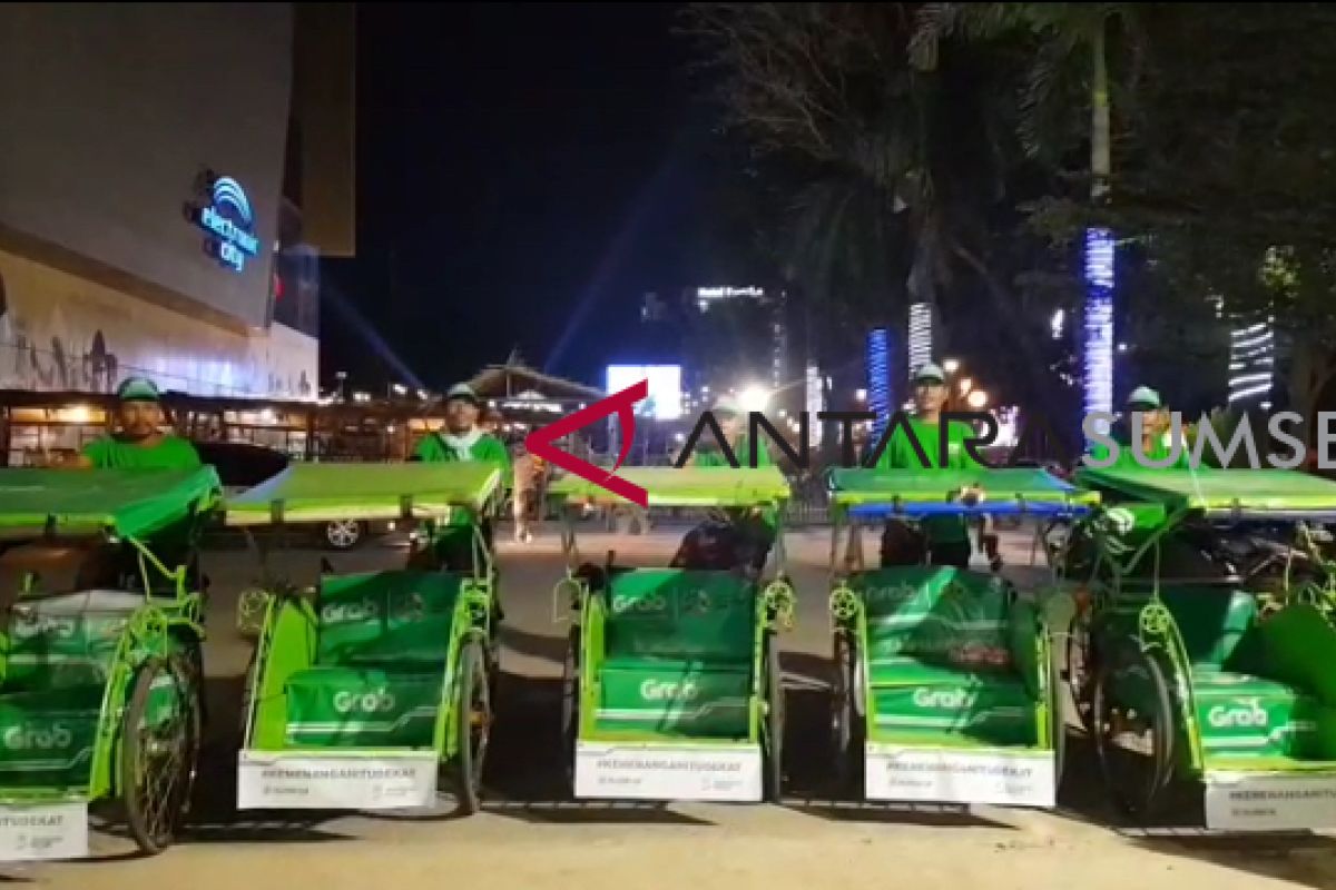 Gratis naik becak Picon - PS Mall