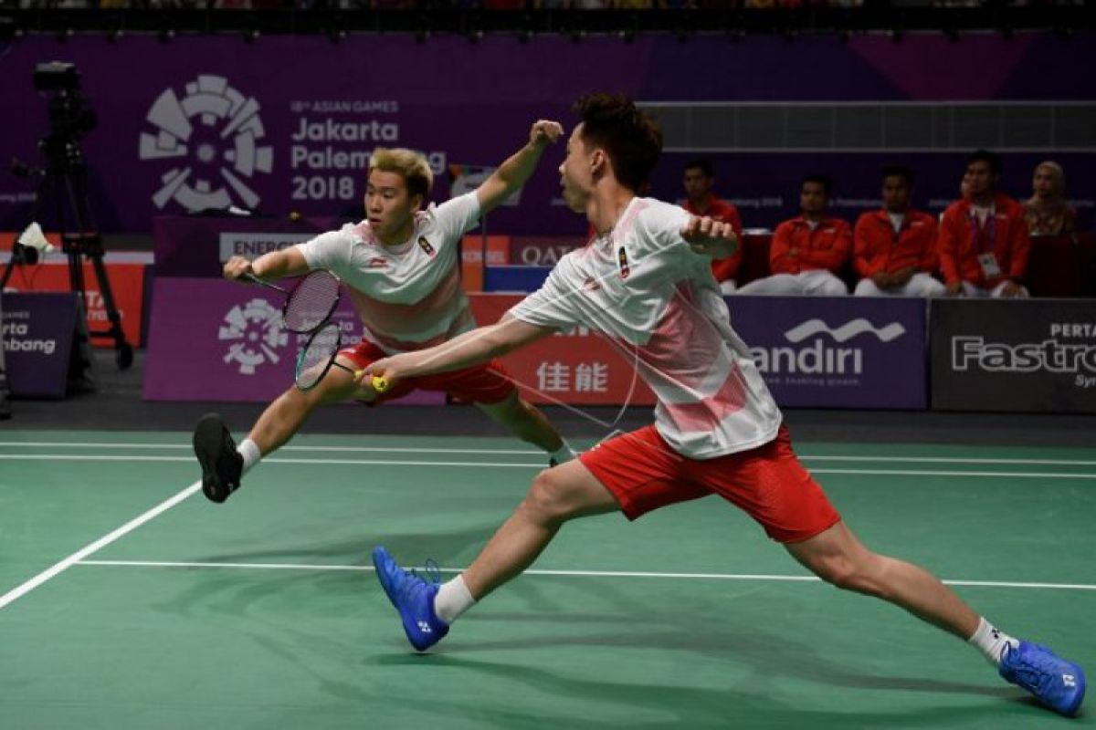 Kevin/Marcus menang atas pasangan China di Denmark Terbuka