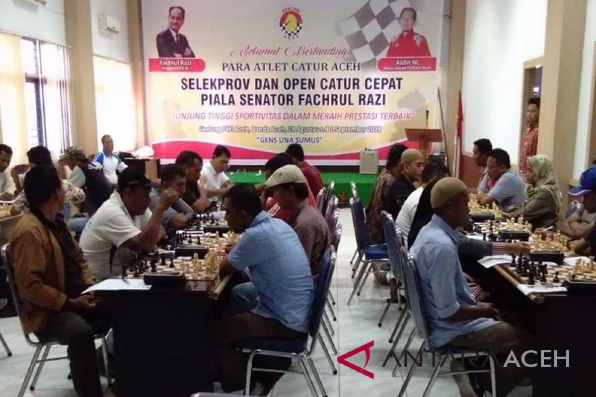 Aceh targetkan satu medali Kejurnas catur 2018